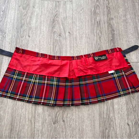 Victor Scott Kids Scottish Plaid Tartan Mini Kilt 0-1Y - Picture 2 of 5